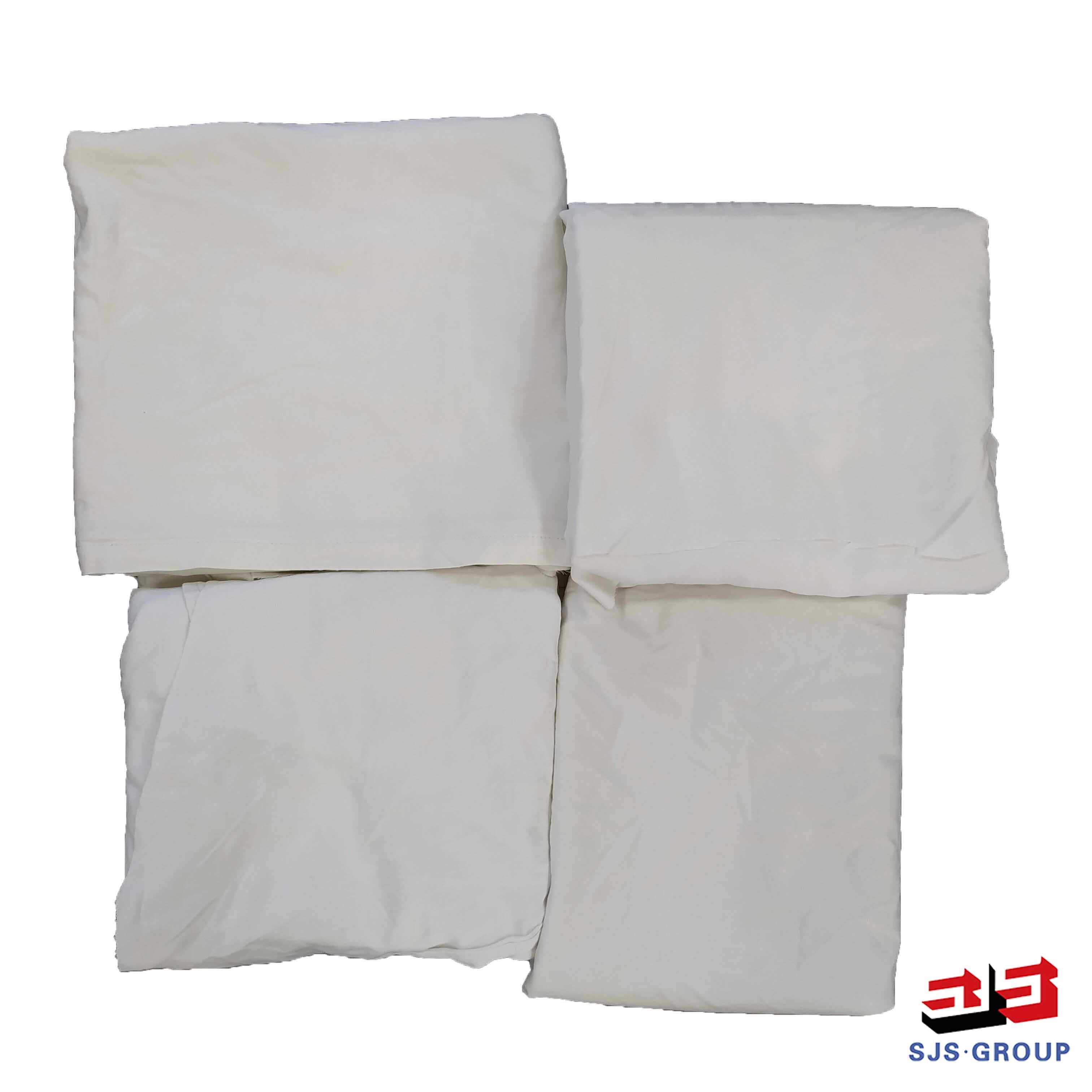 50-100Cm 20kg/Bale White Cotton Wiping Rags