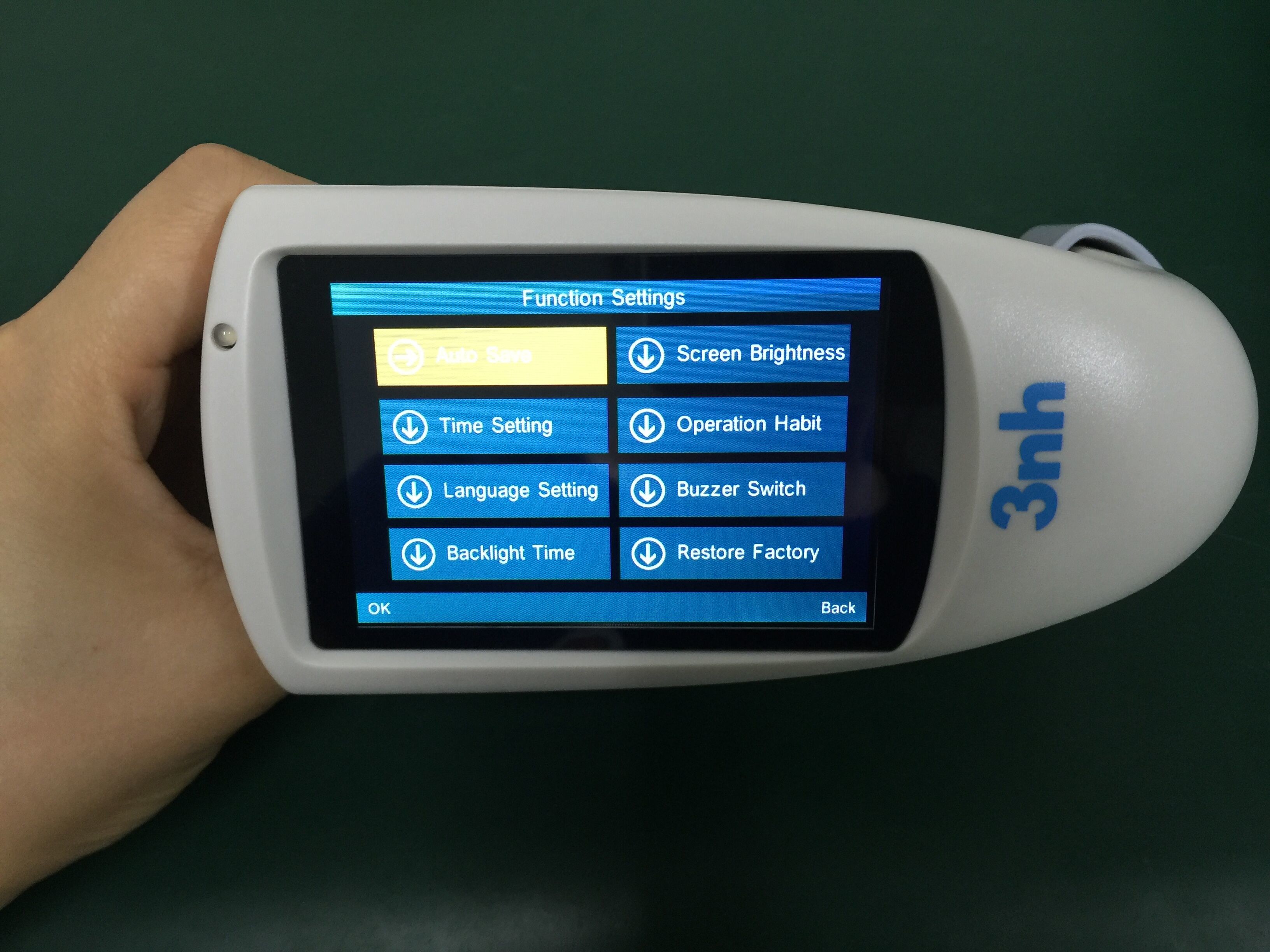 ISO2813 Standard 3NH Nhg268 2000gu Multi Angle Gloss Meter