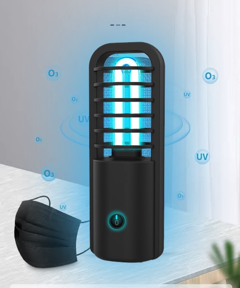 USB Charging UVC LED Lamp 5V 0.5A Sterilizing Wavelength 254nm DL-UGD-2.5W