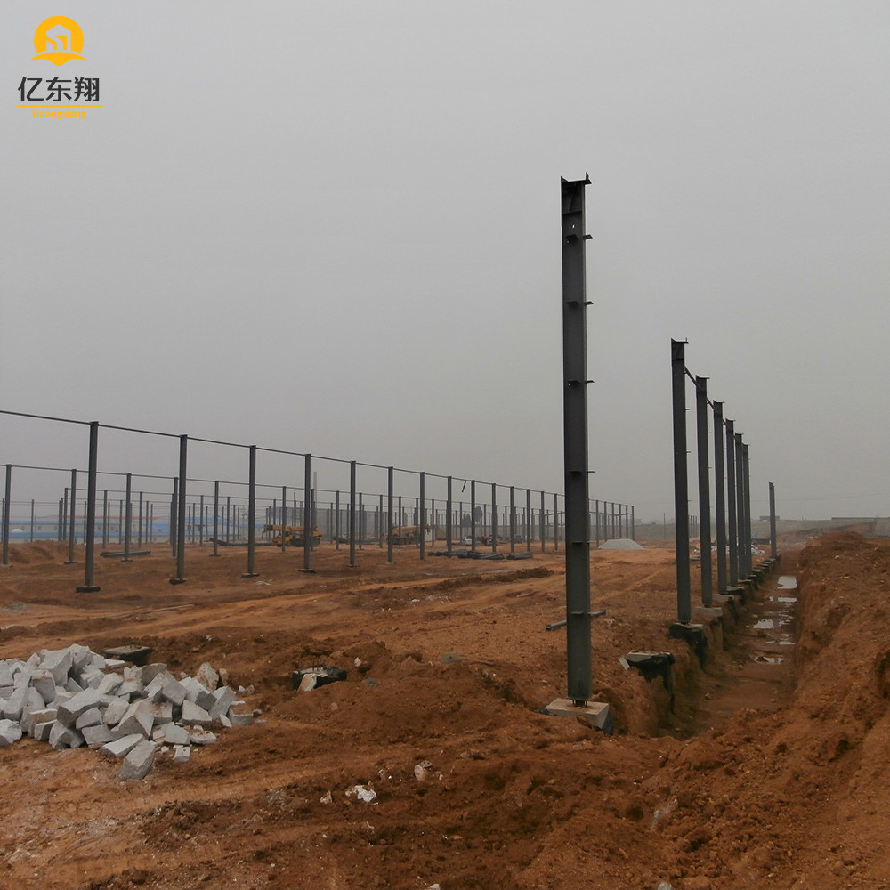 Customizable Steel Structure Factory Prefabricated Steel Frame Plant With Bolt Connection