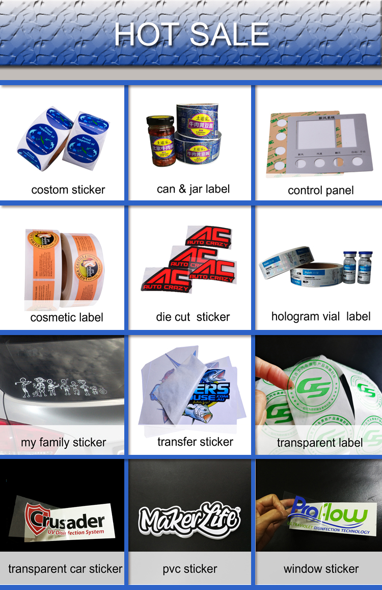 Oil Resistant 10ml Vial Labels , 6cm Wide Vinyl Bottle Labels