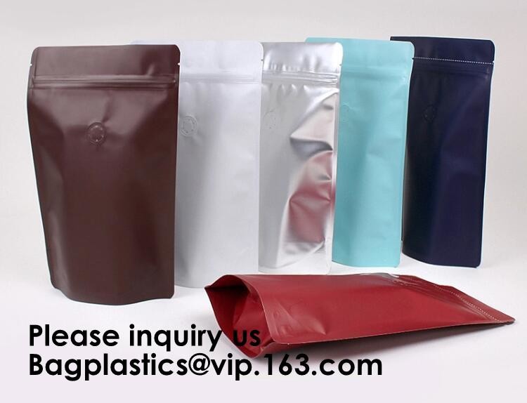Semi-Clear Window Hang-Hole Stand-Up k Pouch,Aluminum Packaging Bags Laser k Stand up Resealable Pouches wit