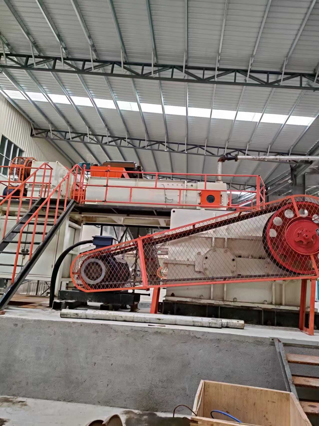JKY60 Double Stage Vacuum Extruder Brick Making Machine For Mud Column Extrusion
