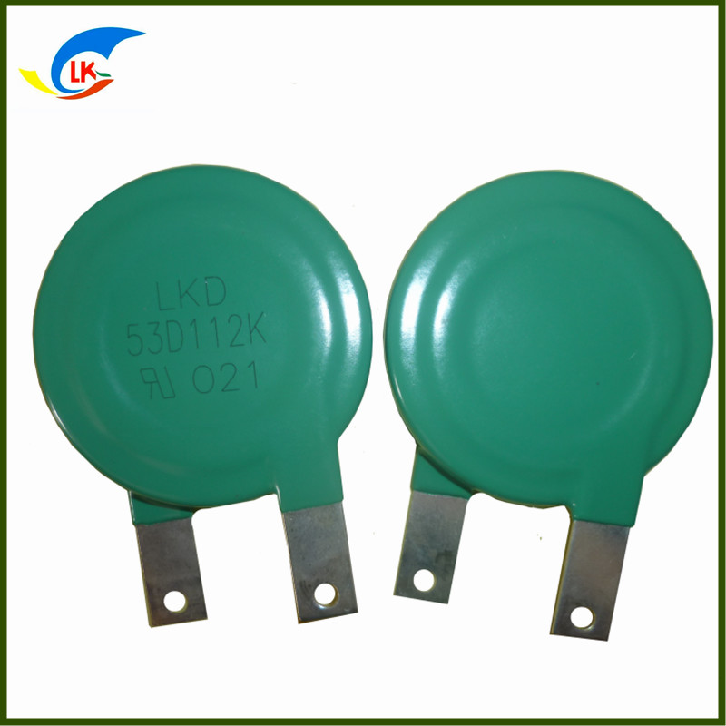 SPD Lightning Protection Zinc Oxide Varistor 53mm Round Copper Feet Anti-Surge Voltage