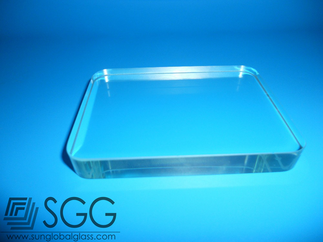 ammeter glass cover cutting by CNC Machine Tolerance control 0.1-0.3mm by customized desig