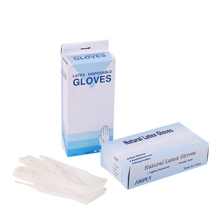 Disposable Latex Gloves Full Size Range for Cleaning Lab and Food Prep Applications