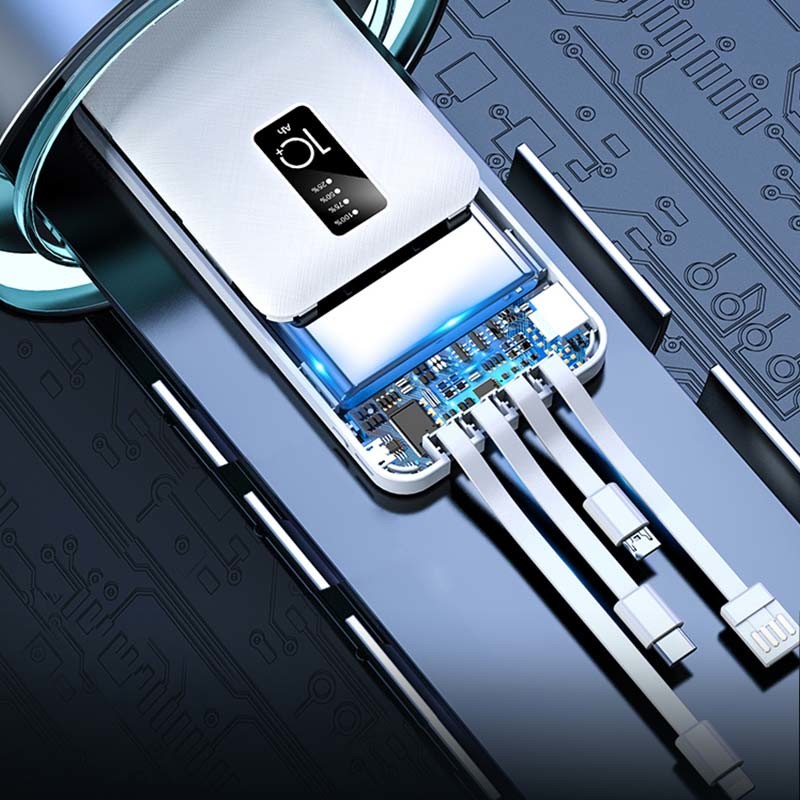 5000mah Personalised Power Bank Built In Magnetic for iPhone 12