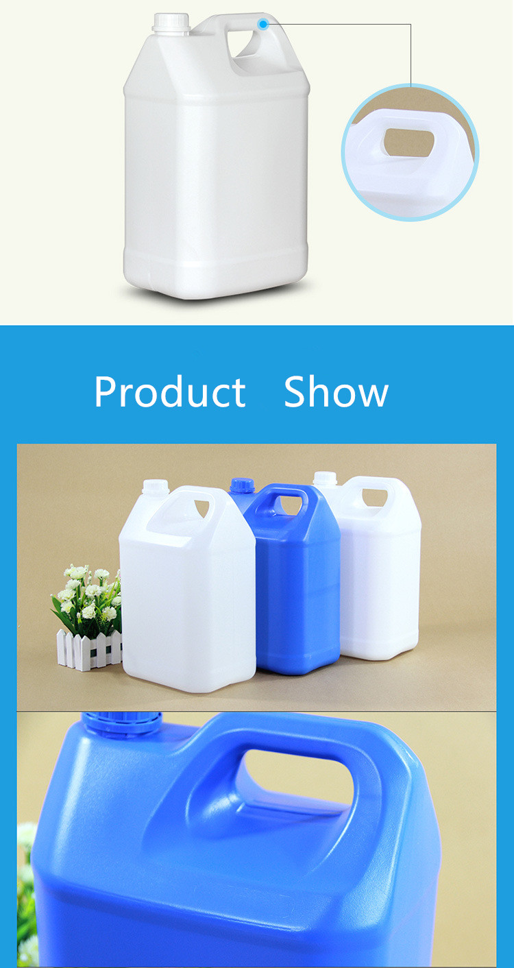 UMETASS 5L Food Grade Jerry Can with HDPE Plastic Material and Tamper-Proof Cover