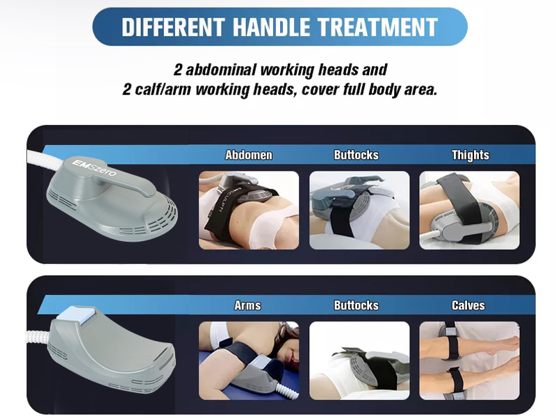 Belly Ems EMShapeing Machine Pelvic Floor 4 Handles Electromagnetic Muscle Stimulator