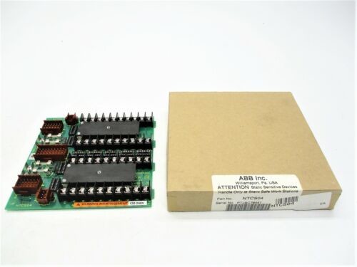 ABB NTCS04 PC BOARD I/O TERMINATION CONTROL UNIT 120/240 VDC Module Termination Unit