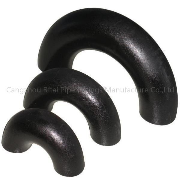 Long Radius Welded Pipe Fittings 180 Degree WPB ASME B16.9 Carbon Steel