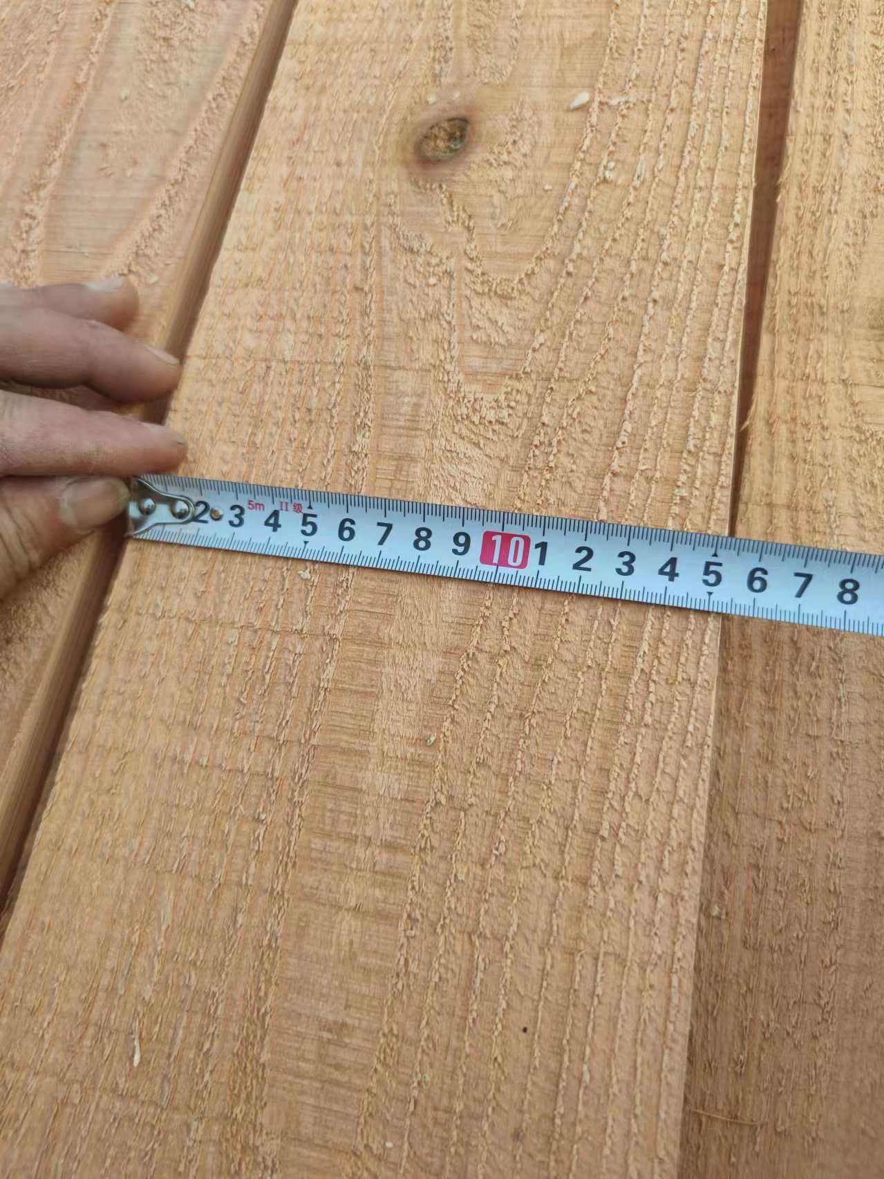Residential 140/152mm Width Cedar Wood Fence KD Treatment Not Coated