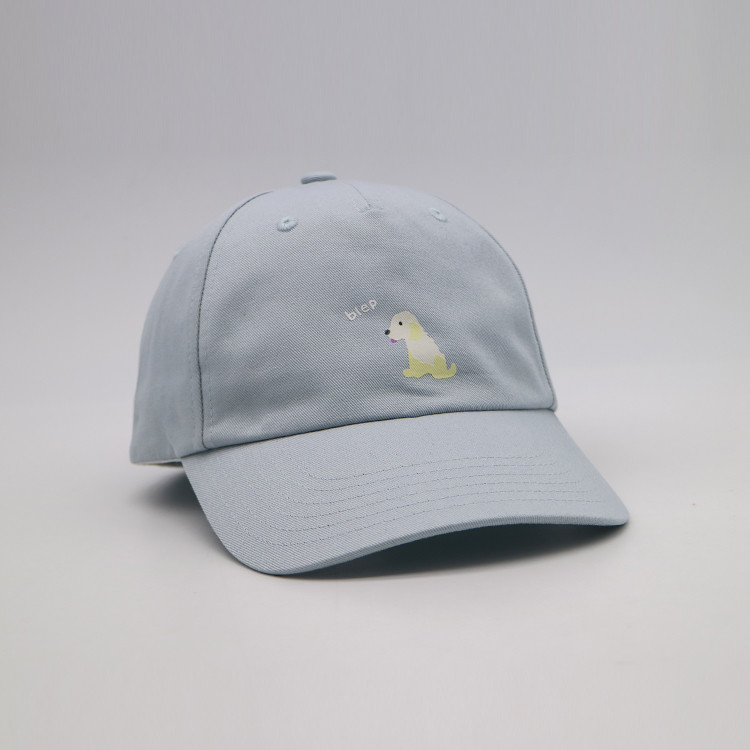 sport embroidery logo 100% cotton men unstructured white dad hat plain custom baseball cap