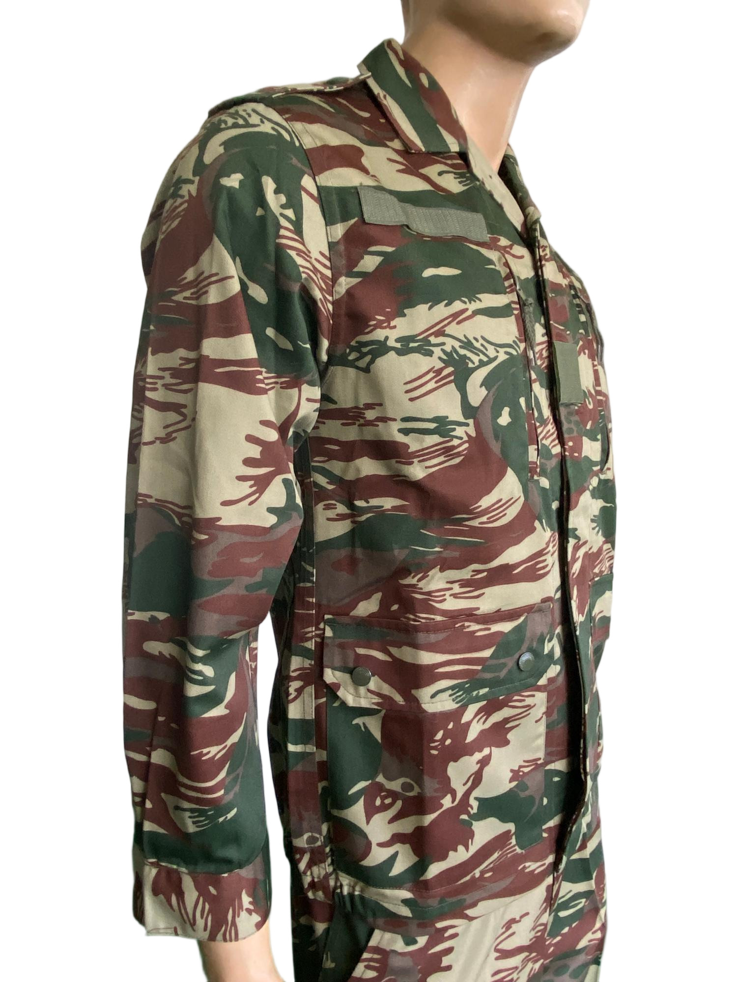 Tactical Tiger Stripe Camo Uniform Set for Outdoor Missions Anti Tearing Camouflage Ripstop WR Fabric Uniform Garments