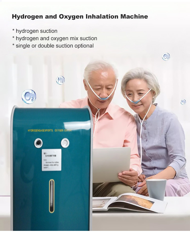 300ml 600ml HHO Hydrogen Breathing Machine PEM Dual Chamber Technology