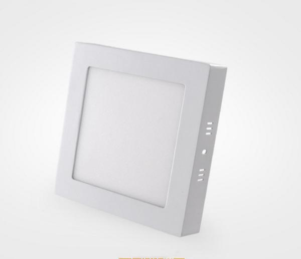 Guangzhou 18W LED surface mounted Square Panel light Dia 225mm ceiling office