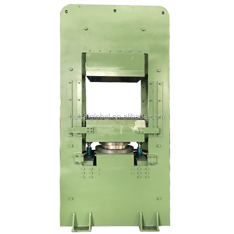 Flat Plate Vulcanizer Machinery For Trolley Caster Making Machine In Construction Works