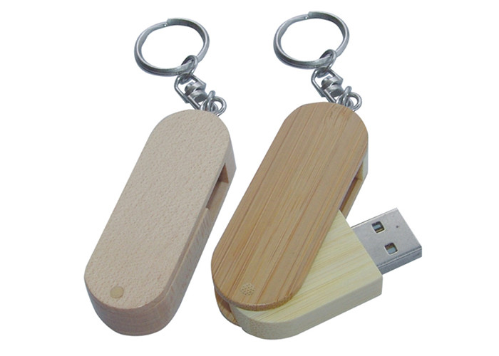 Maple Color Custom Shaped Usb Drives , 4 Gigabyte Flash Drive For Laptop