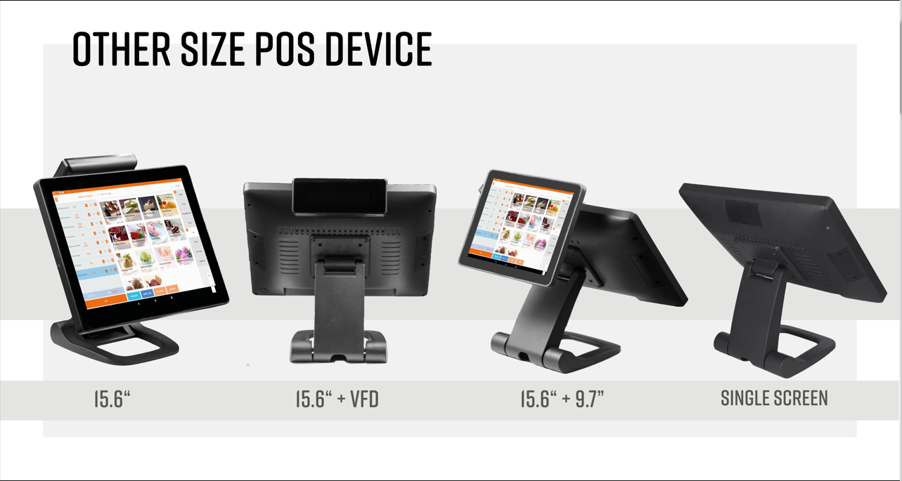 Customer Display LED-8/VFD/12.1"/9.7'' 2nd Display Optional for Retail POS Machine