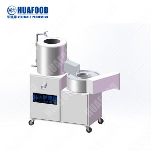electric Peeling Cutting 220v Potato Chips Slicing Machine