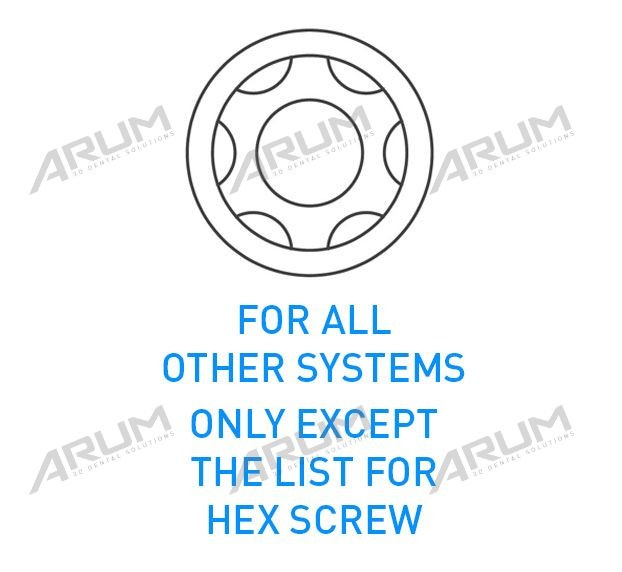 15mm Surgical Stainless Steel ARUM Ball Screw Driver Torx