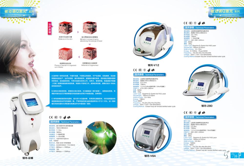 Microblading 532nm picolaser Laser Machine 1064nm Permanent Makeup