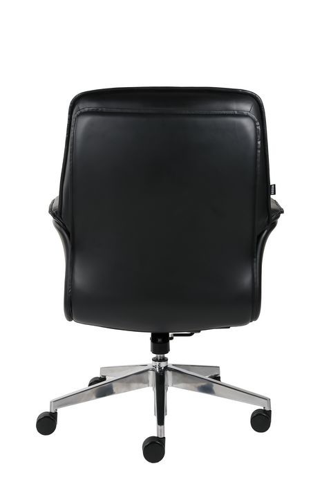 PU Leather Drafting Chair , DIOUS 0.29m3 Leather Swivel Office Chair