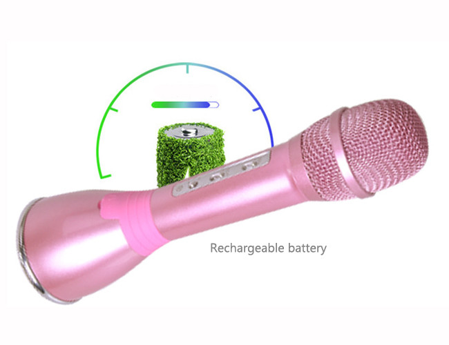 Professional Bluetooth KTV Microphone Wireless Speaker Handheld Music Player Singing Recorder