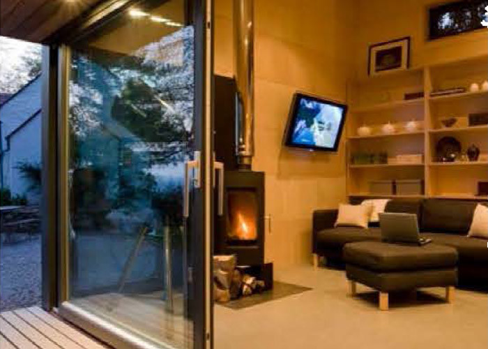 Mobile Prefab Garden Studio Light Steel Frame With Custom Wooden Design For Workshop Living