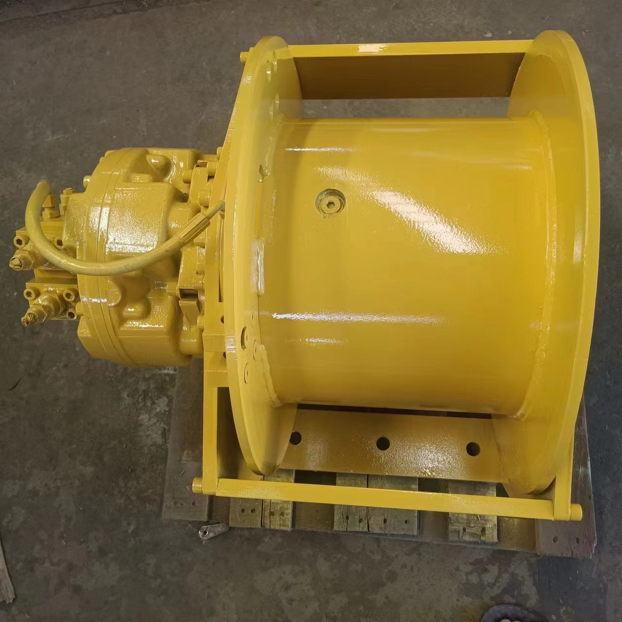 Reliable 300kn Capacity Hydraulic Lifting Winch Durable Steel Construction