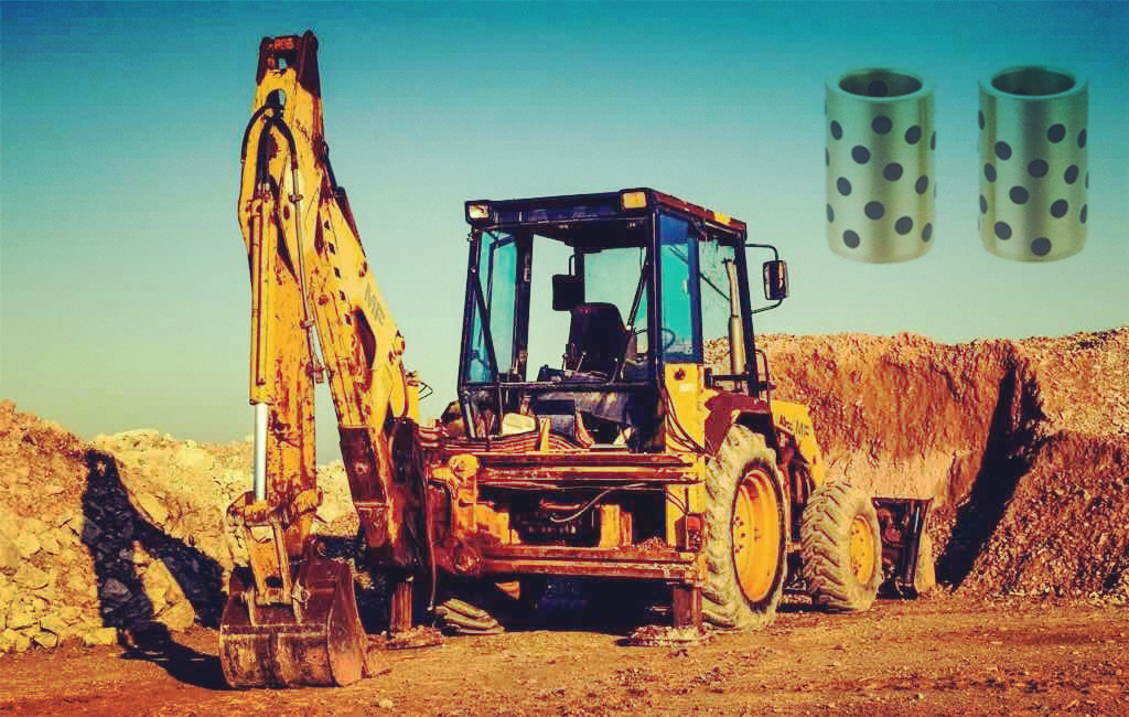 Hydraulic Equipment DIN1709 Solid Lubricant Bearings For Cylinders