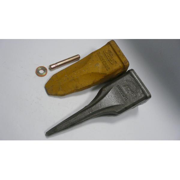 48HRC - 52HRC Rock Bucket Teeth Wear Resistant 1U3552 Teeth With 6Y8558 Pins And 8E5559 Retainer