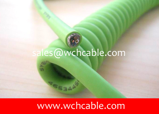 UL20936 Abrasion Resistant Polyurethane Spring Cable