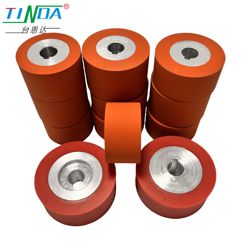 Customized Rubber Feed Rollers High Temperature Resistance Up to 350 Celsius with Customized Design
