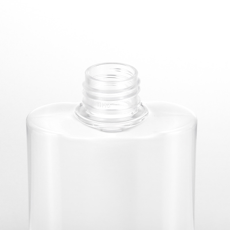 Transparent Plastic Screw Top Jar 70mm Width Airless Leakproof