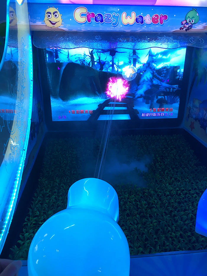 Promotion Coin Operated Water Shooting Arcade Machines Redemption Game