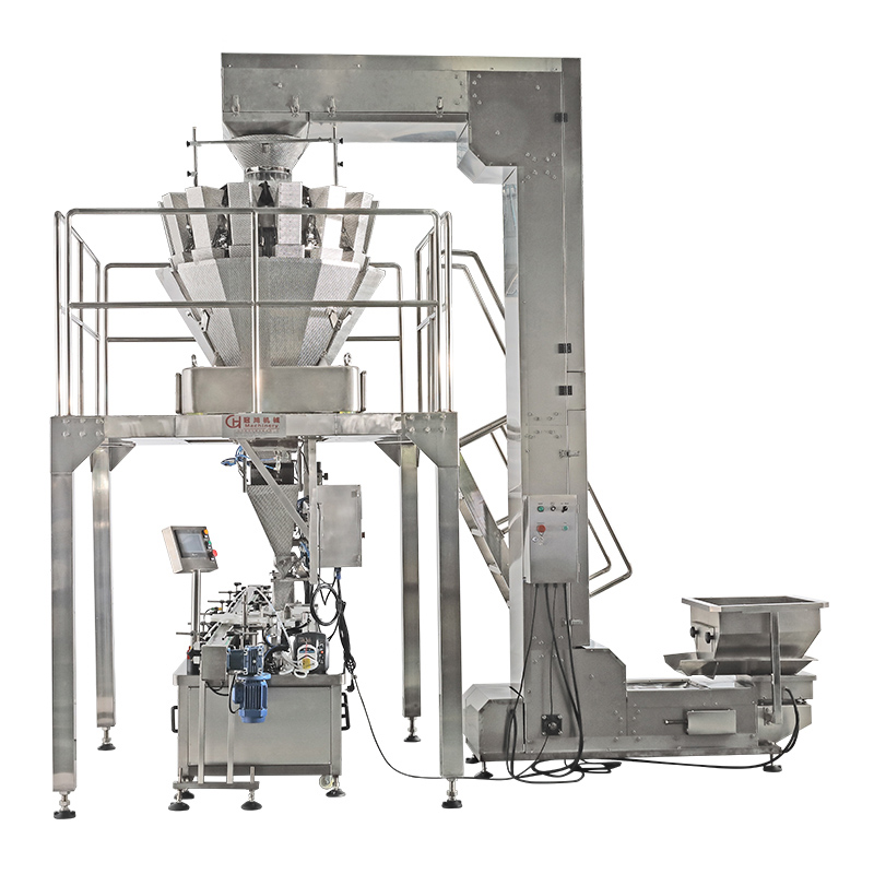 Multi Nozzles Weighing Filling Machine for Gummy Candy Bottle Dependable Performance