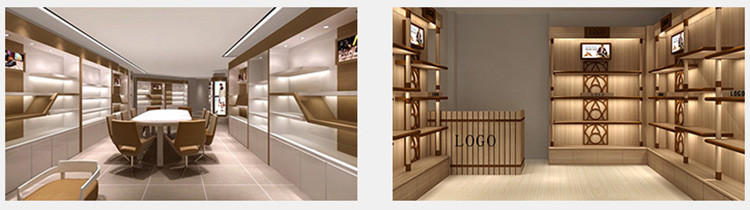 Various Shapes Shoe Store Display Shelves / Footwear Display Stands Any Color Available