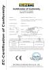Guangzhou Magical inflatable Co.,Ltd Certifications