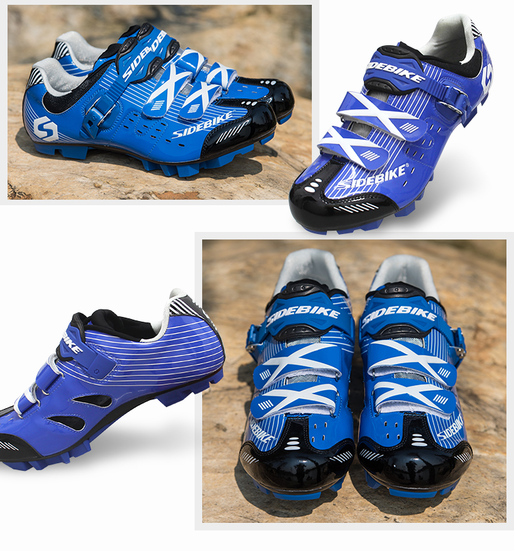 Breathable Mens SPD Cycling Shoes , Mens MTB Cycling Shoes Self Locking