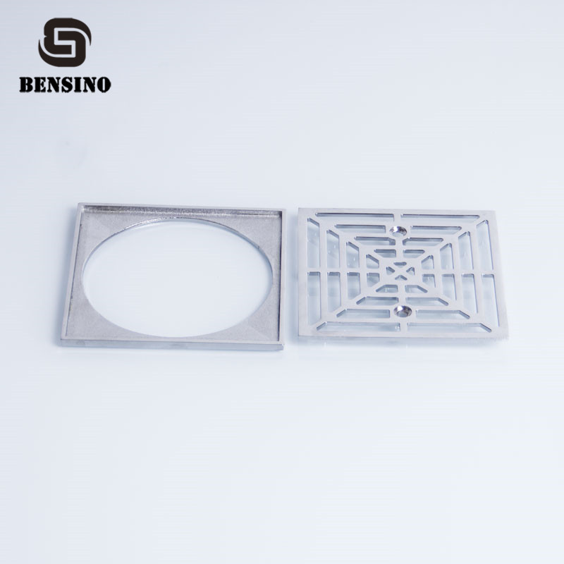 Square Hidden Bathroom Floor Drain Strainer 100*100mm