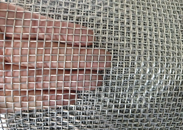 4F X 100F Square Hole Wire Mesh 7X7 Acid Resistant For Sieving