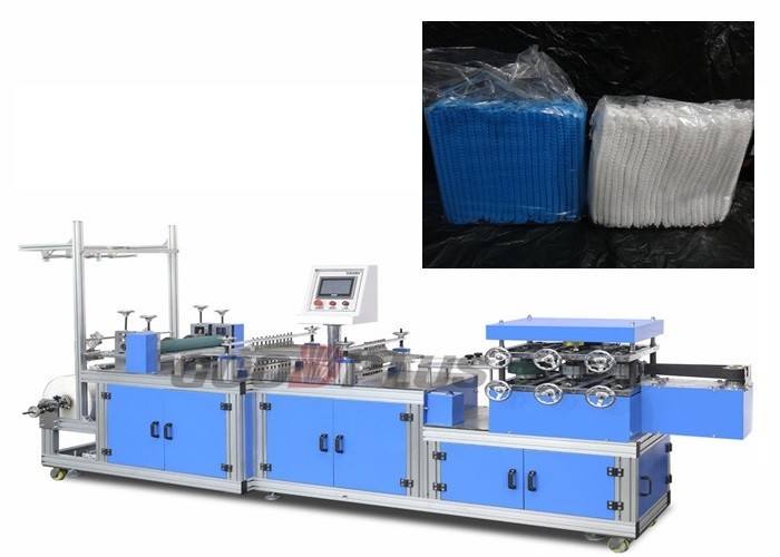 Non Woven Head Bouffant Disposable Cap Making Machine