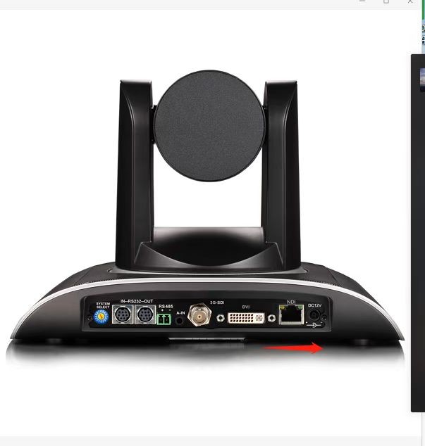 HD1080P 20x zoom NDI RS232/RS485 video conference camera with NDI for Live Streaming / Audio Visual System