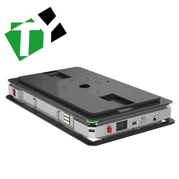 AMR Autonomous Mobile Robot with LiDAR and SLAM Navigation for Transporting And Handling Material Boxes Featuring Emergency Stop And Collision