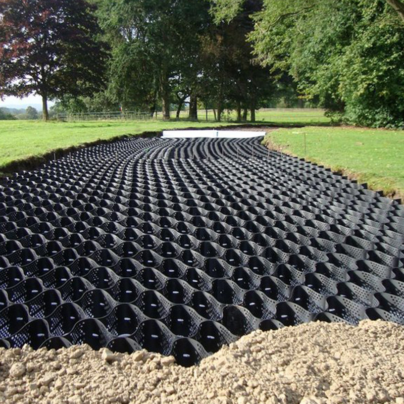 HDPE Honeycombed Geocells Paved Grid HDPE Geocell for Soft Basement Reinforcement