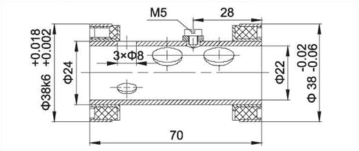 Resilient Mounting Series Open End Spinning Spare Parts For Saurer Autocoro