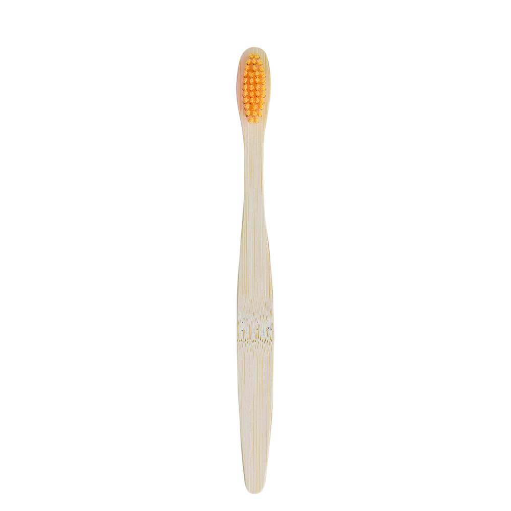 Customized Wholesale Natural Eco Biodegradable Colorful Soft Hotel Bamboo Toothbrush With Packaging