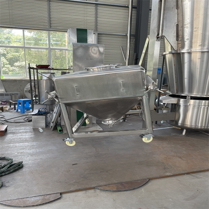 500 Lb Bin Replaceable Post Bin Blender Provides Mixing Blending Mixing Speed 3 R/min
