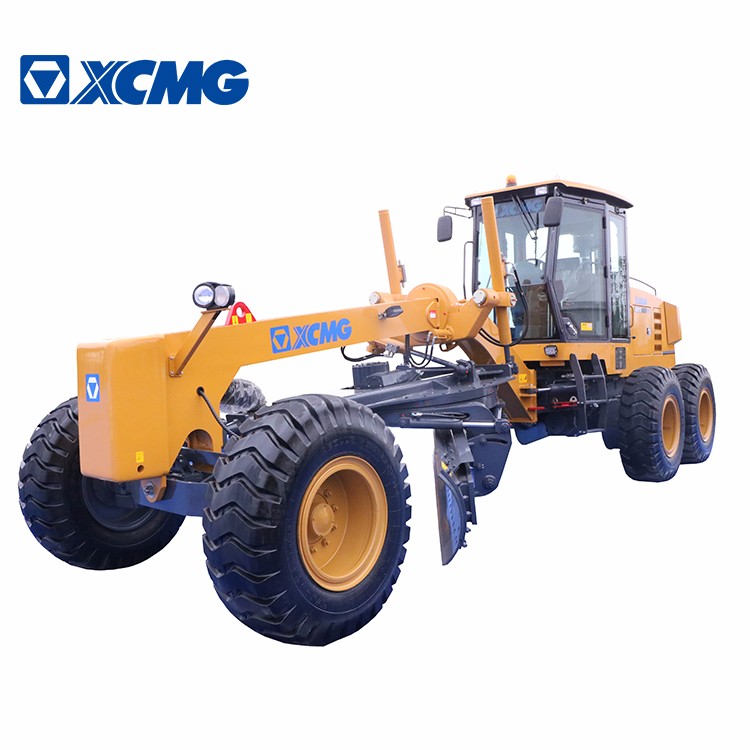 High Power Small Road Grader , Road Construction Machinery Hydraulic Controlled